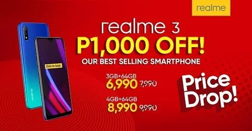 Realme 3 Price Drop