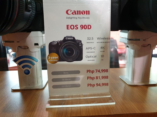Canon EOS 90D EOS M6 Mark II