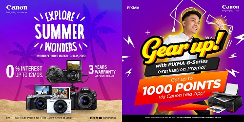 Canon Summer and Graduation Promo