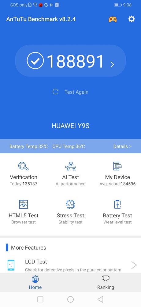 HJuawei Y9s Review