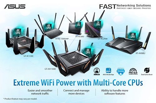 ASUS multi-core routers
