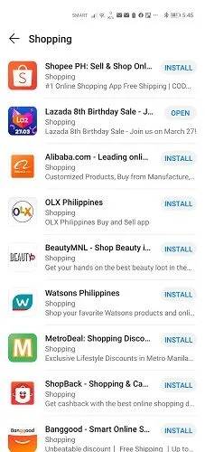 AppGallery Shopping Applications AppGallery Shopping Applications