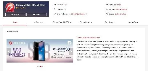 Cherry Mobile Online Stores