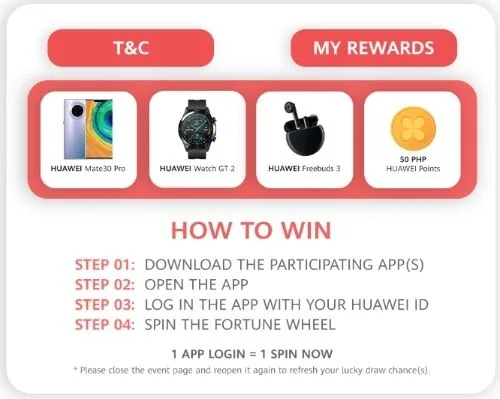 AppGallery Spin to Win AppGallery Spin to Win
