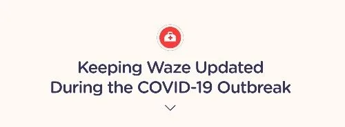 Waze COVID