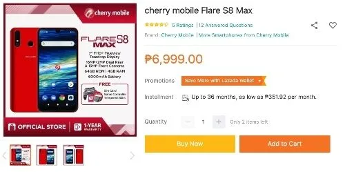 Cherry Mobile Online Stores