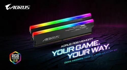 AORUS RGB Memory 4400MHz AORUS RGB Memory 4400MHz