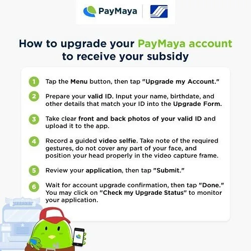 PayMaya SSS Wage Subsidy
