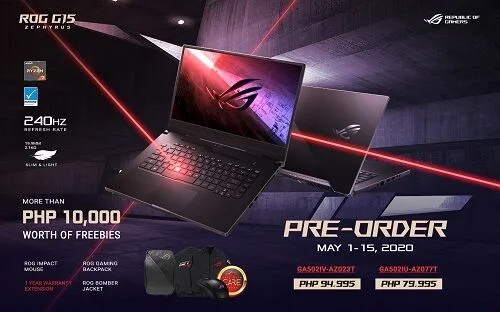 Pre-Order ROG Zephyrus G15