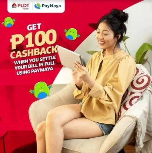 PayMaya PLDT Rebate