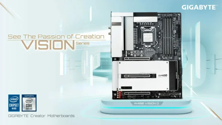 Gigabyte W480 VISION