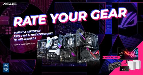 ASUS Rate Your Gear Campaign