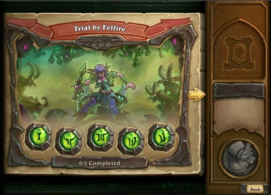 Trial by Felfire Solo Adventure