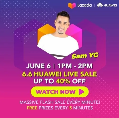 Huawei Lazada 6.6 Huawei Lazada 6.6