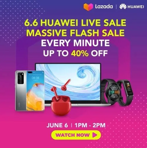 Huawei Lazada 6.6 Huawei Lazada 6.6