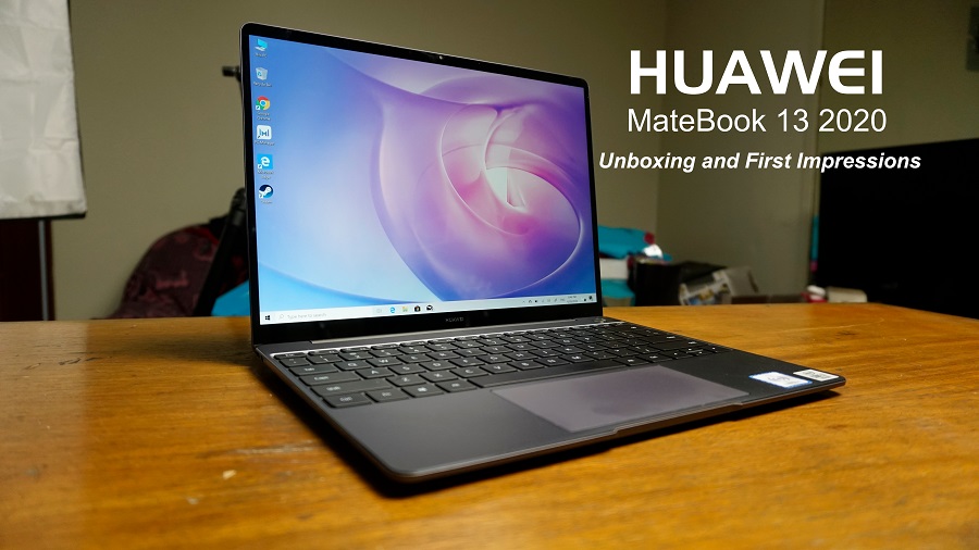 Huawei MateBook 13 2020 First Impressions