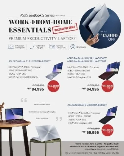 ASUS ZenBook Price Drops
