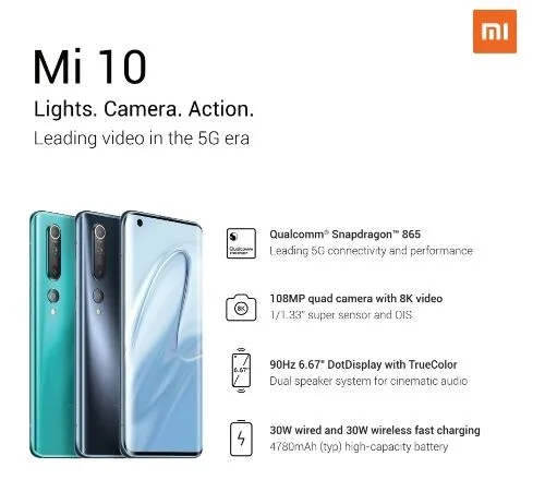 Xiaomi Mi 10