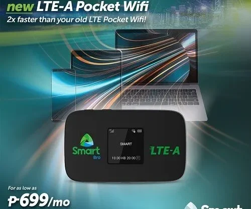 SMART Bro LTE-Advanced Pocket WiFi