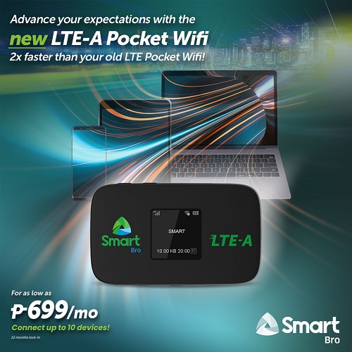 SMART Bro LTE-Advanced Pocket WiFi
