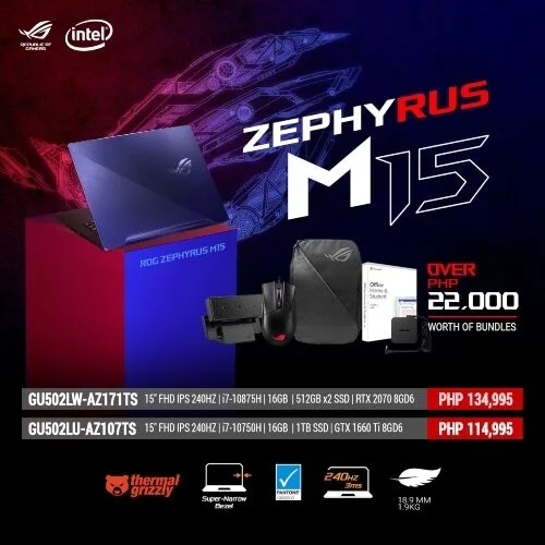ROG Zephyrus Duo 15 ROG Zephyrus Duo 15