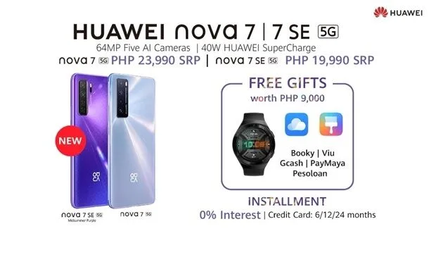 Huawei Nova 7 5G Huawei Nova 7 5G