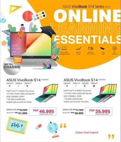 ASUS VivoBook S Series Sale