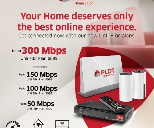 PLDT Home Fibr Plus Plan