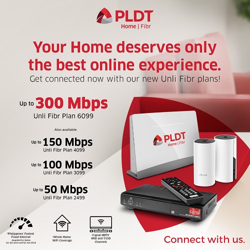 PLDT Home Fibr Plus Plan