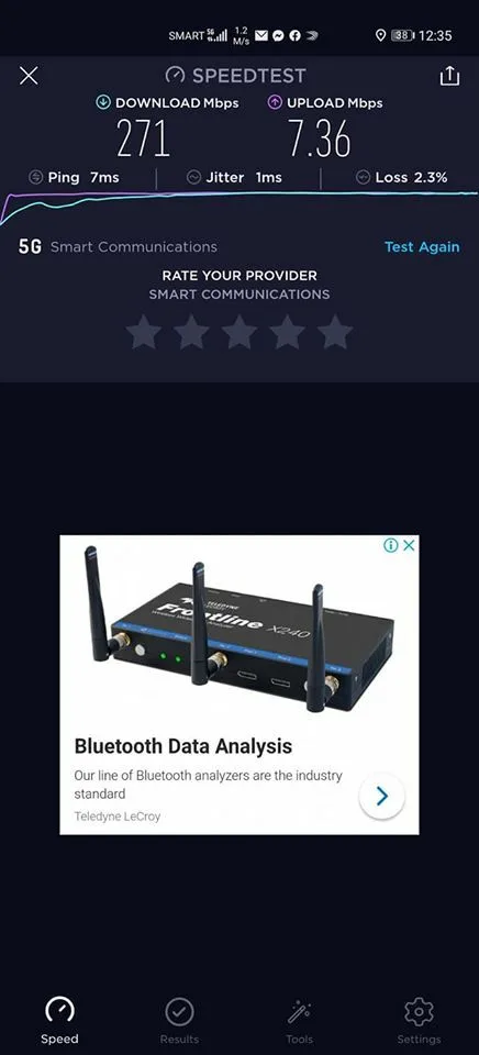 SMART 5G areas SMART 5G areas