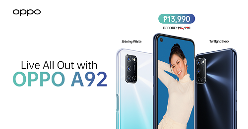 OPPO A92 Price Drop