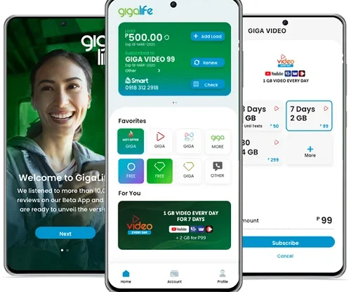 SMART GigaLife App