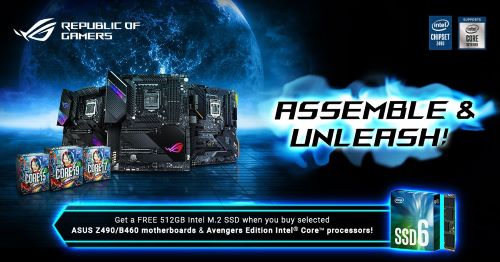 Intel Avengers CPUs and ASUS