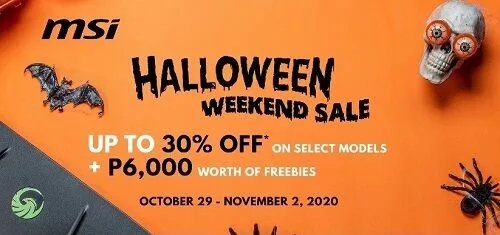 MSI Halloween Weekend Sale