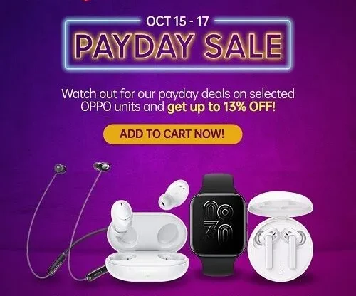 OPPO PayDay Sale Lazada