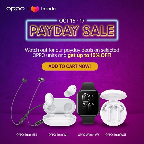 OPPO PayDay Sale Lazada