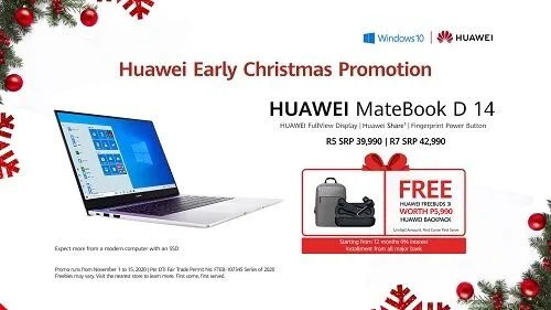 MateBook D14 Christmas Promo MateBook D14 Christmas Promo