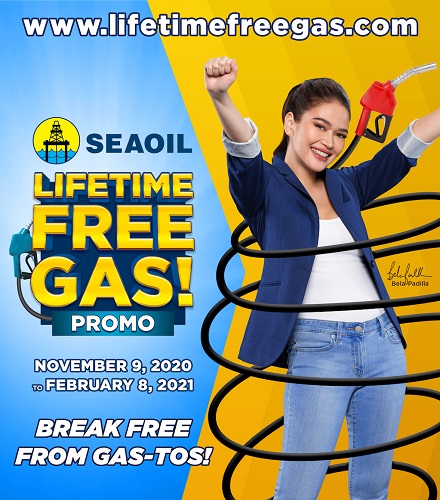 SEAOIL Lifetime Free Gas