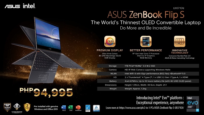 ASUS ZenBook Flip S: 4K OLED + 11th Gen Core i7 CPU! 🔥 
