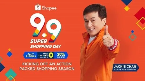 Shopee 9.9 Jackie Chan