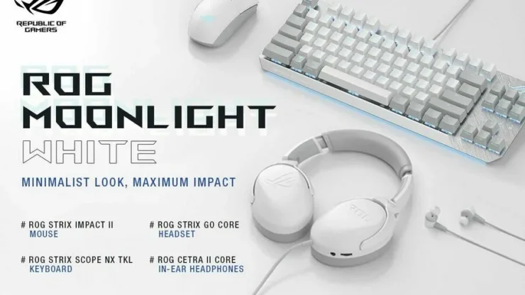 ASUS ROG Moonlight White