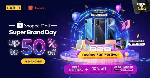 realme Shopee Super Brand Day Sale