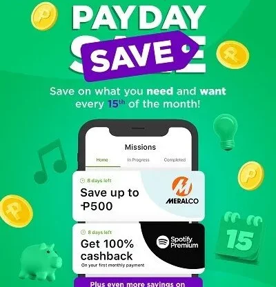 PayMaya PayDay Save