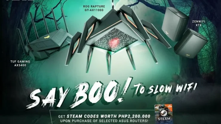 ASUS Router Halloween