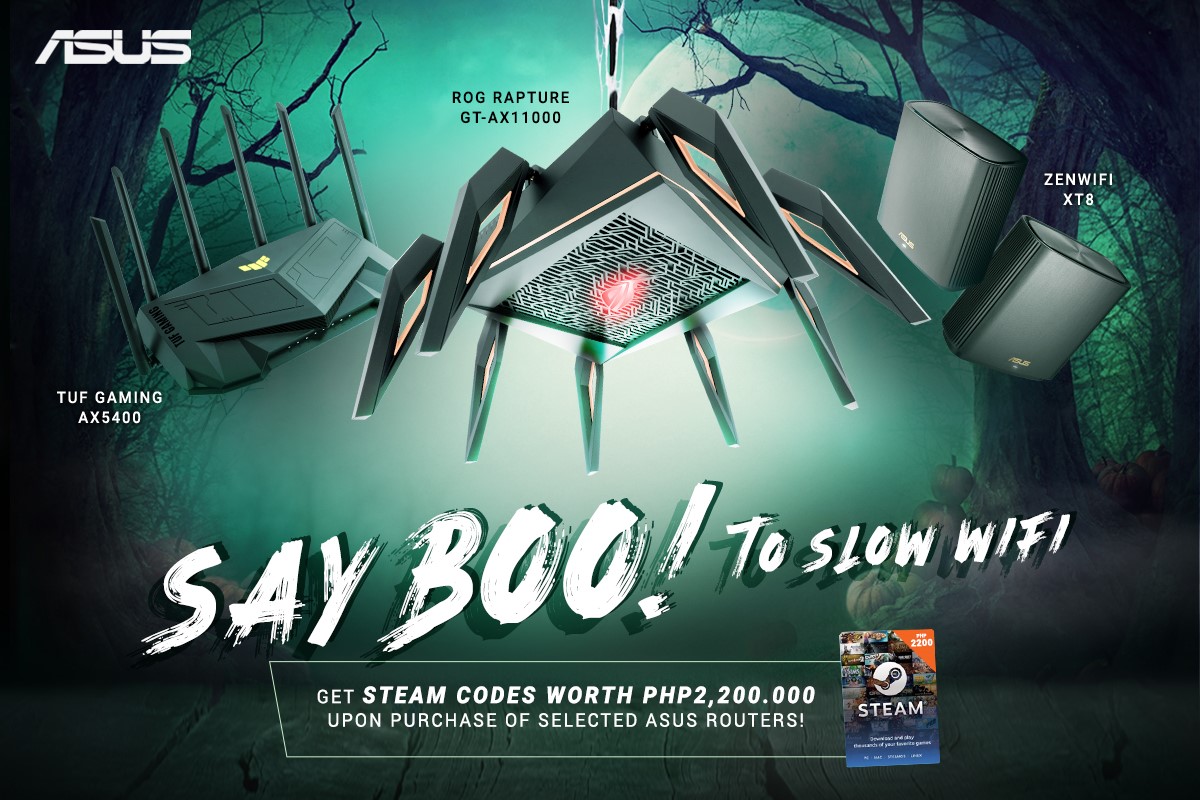 ASUS Router Halloween
