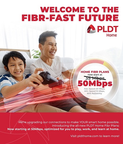 PLDT Fibr Speed Upgrades