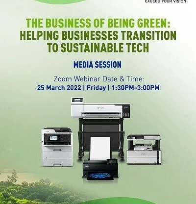 Epson 2022 Sustainable Tech