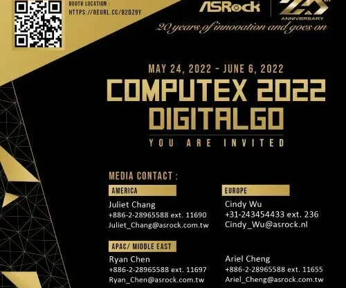 ASRock COMPUTEX DIGITALGO 2022