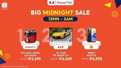 Shopee 5.5 Brands