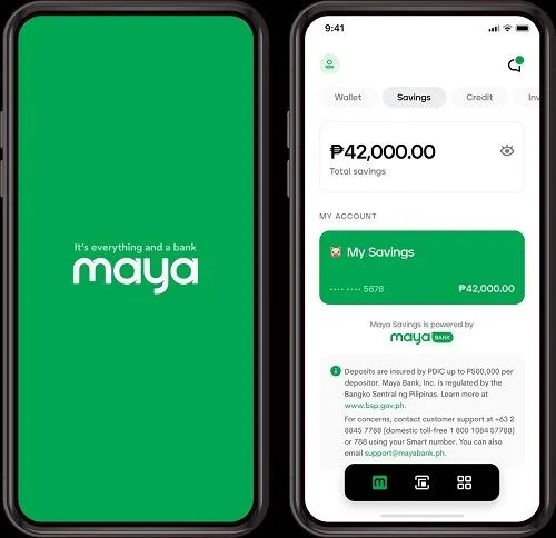Maya 6% savings Maya 6% savings